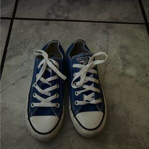 Converse Kids Classic Blue and White Sneakers